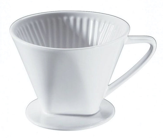 Cilio Kaffeefilter Größe 4 weiß