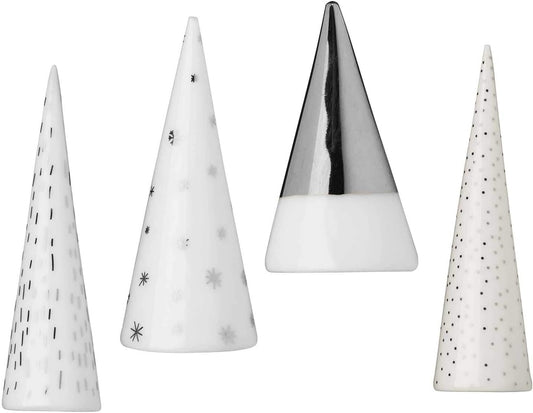 Räder Winterzeit Kleiner Winterwald silber 4er Set