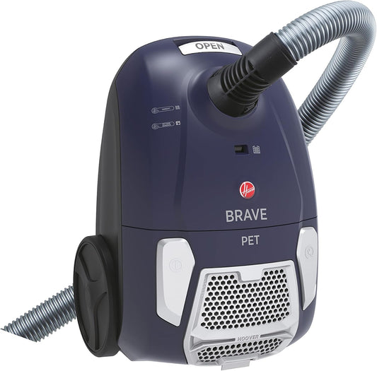 oover BRAVE BV61PET 011 Staubsauger mit Beutel 700W Mini Turbobürste Tierhaare
