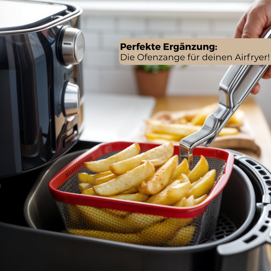 TA999 Oven Tongs Forno Stainless Steel 19cm Heat-Resistant Kitchen Tongs Oven Tongs