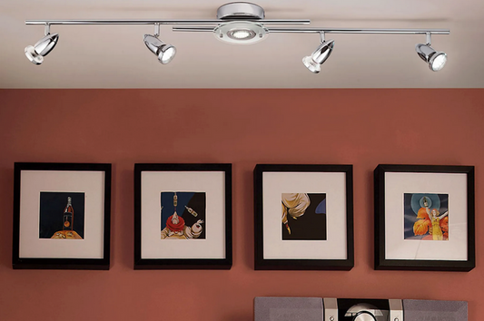 Eglo Wand-/Deckenlauchte Cerbero LED chrom