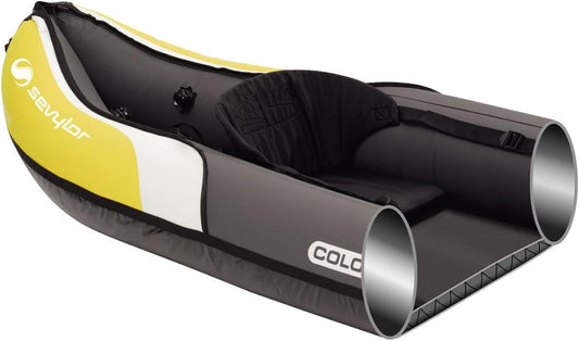 Sevylor Kayak Colorado Kit Inflatable Kayak 2 Person Paddle Boat 331x88cm