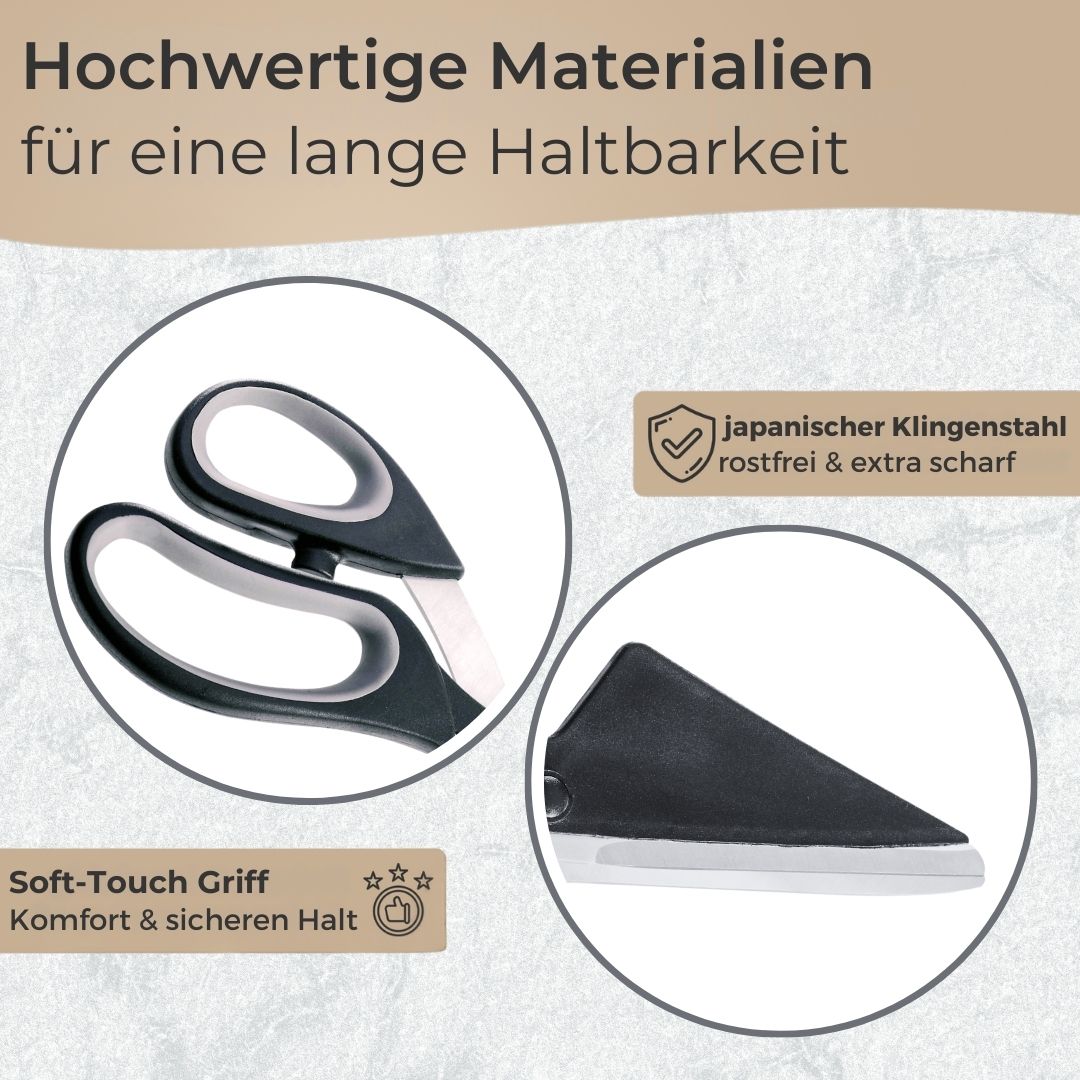 TOPANBIETER 999 Pizzaschere mit Heber Funktion Pizzaschneider Küchenschere