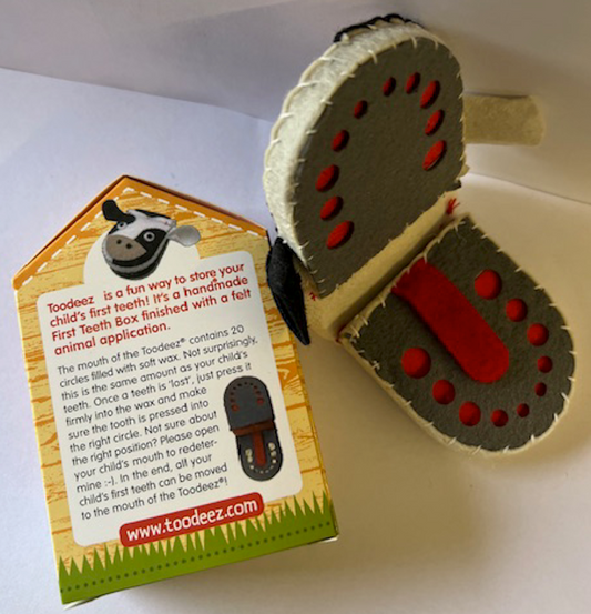 toodeez Milchzahnbox Kuh