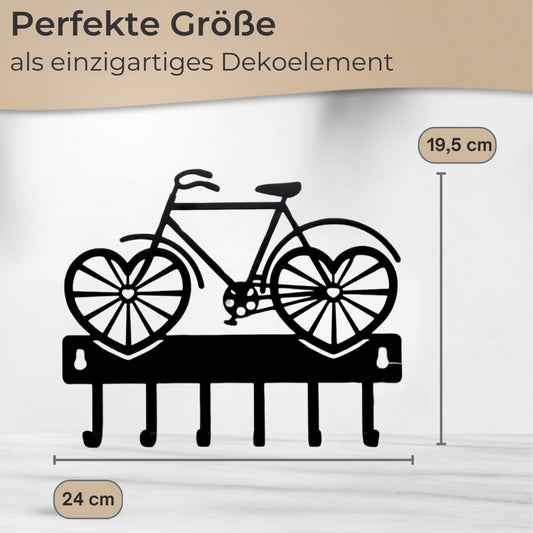 Gilde( Ankorstore) Eisen Garderobe Fahrrad-Herz