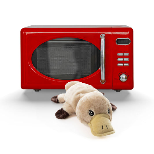 Habibi Plush Premium Wärmetier Schnabeltier herausnehmbares Körnerkissen