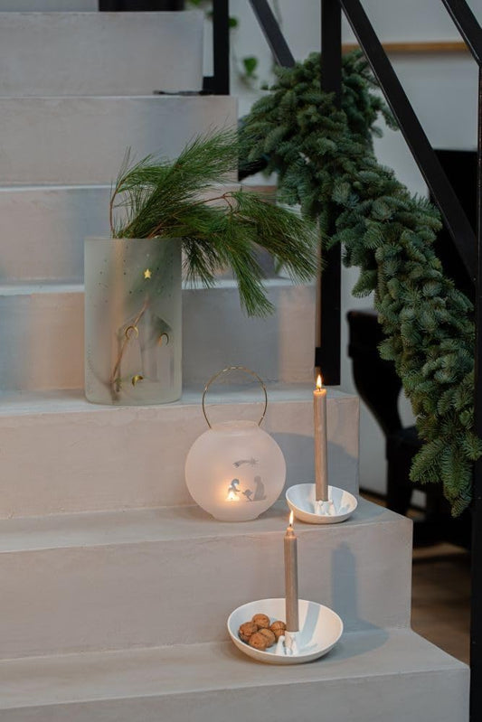 räder Kerzenschale Krippe groß 19cmx7cm