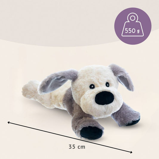 Habibi Plush Premium Wärmekissen Hund Puppy herausnehmbares Körnerkissen
