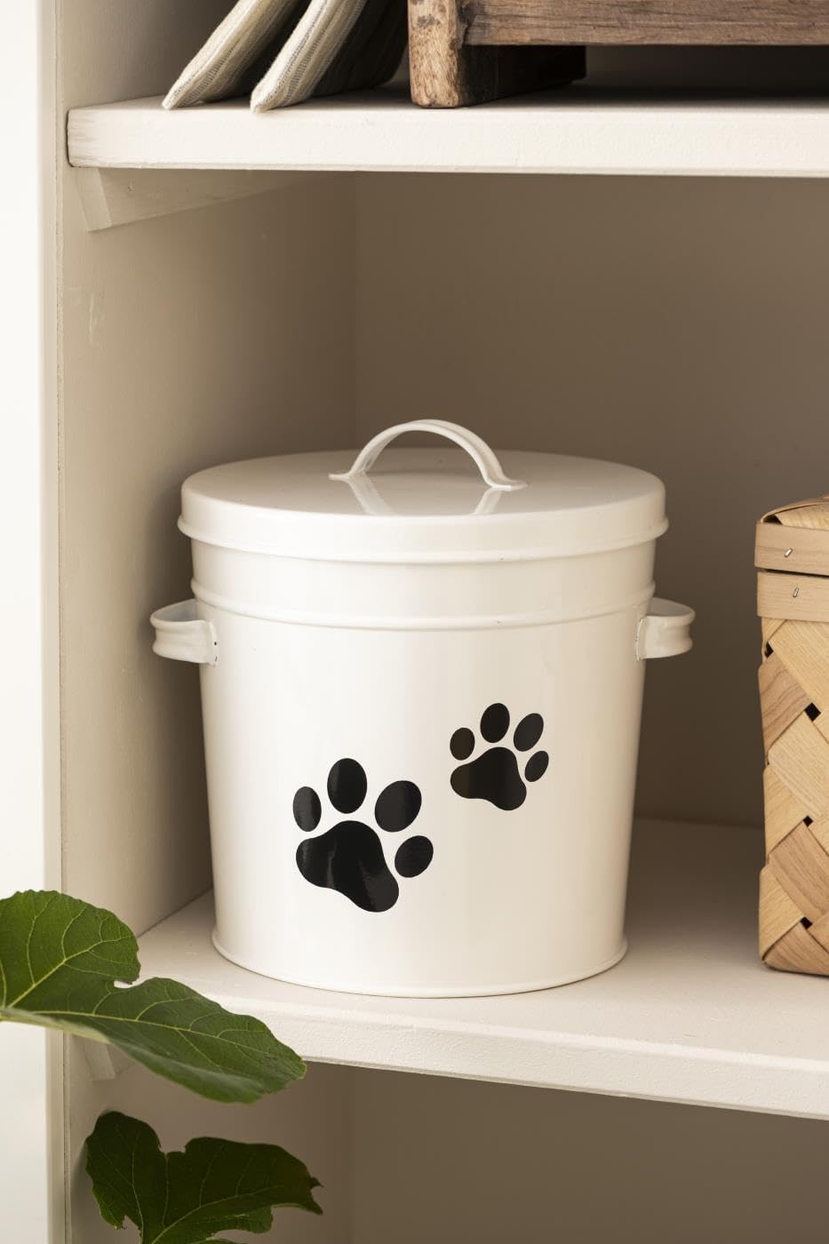 IB Laursen feeding bucket with paw motif 5 liters