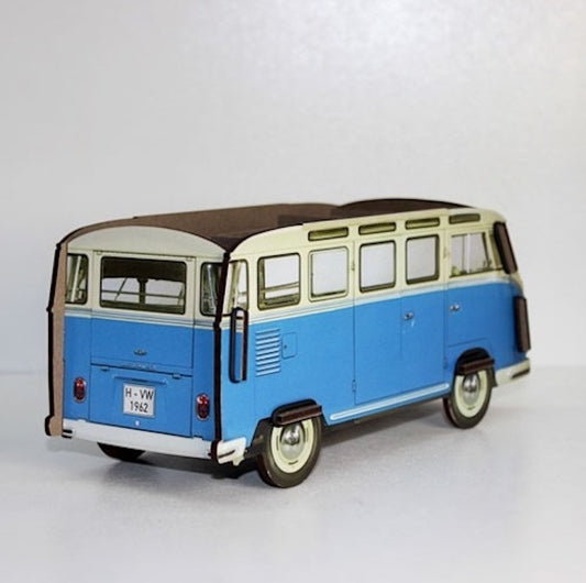 Werkhaus Stiftebus VW Bus blau