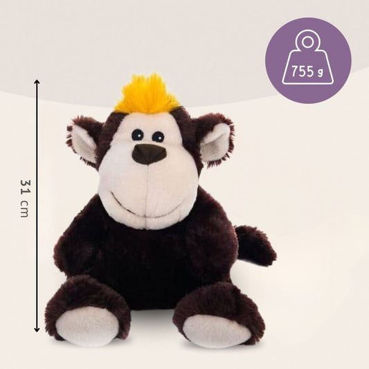 Habibi Plush Classic Wärmetier Schimpanse Kuscheltier Wärmekissen Wärmflasche