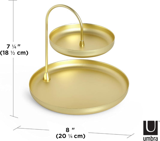 Umbra Poise Schmuckaufbewahrung Messing