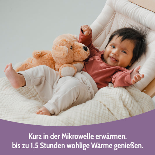 Habibi Plush Classic Wärmetier Labrador Kuscheltier Wärmekissen Wärmflasche