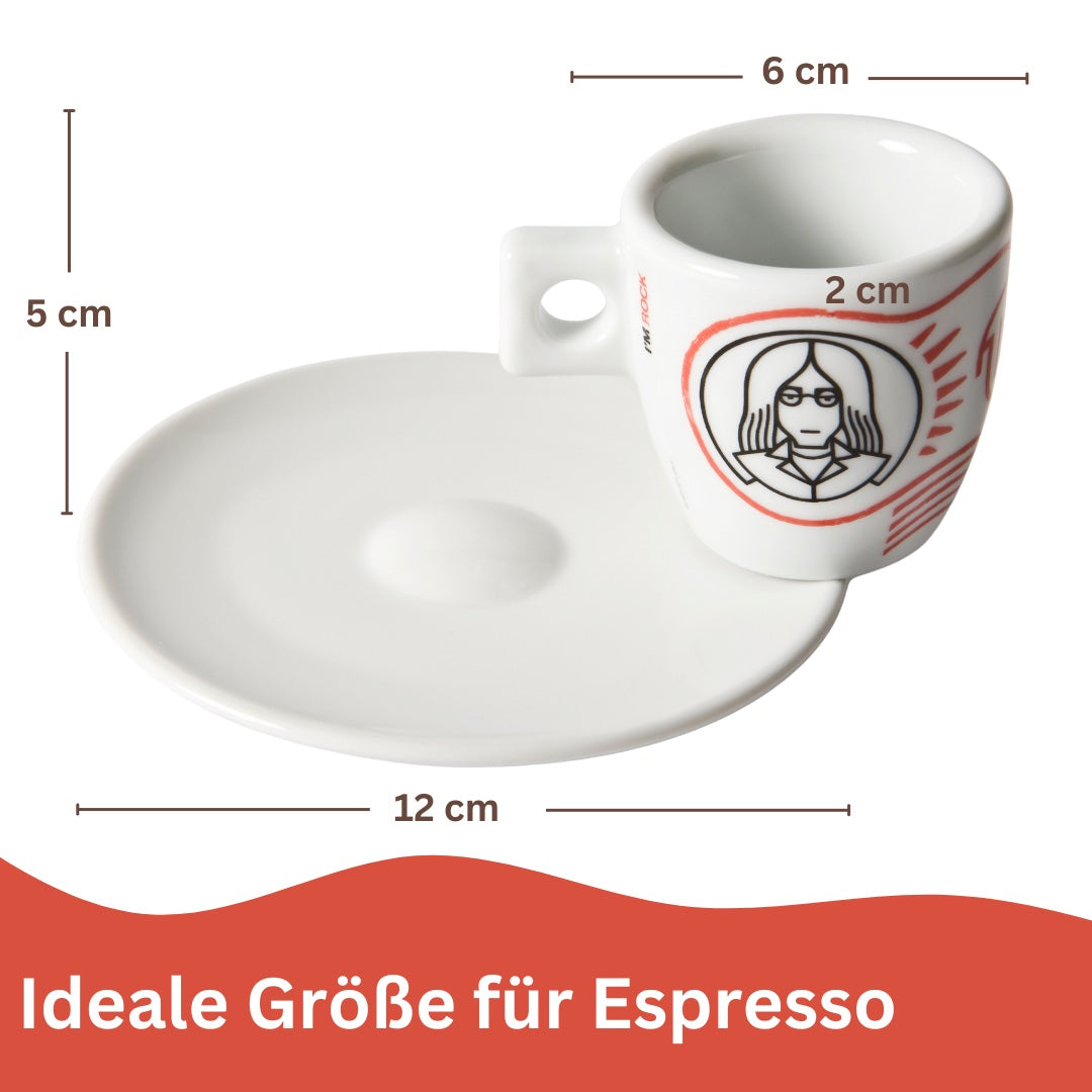 Caffè Moak Espressotasse I`M ROCK VARIANTE