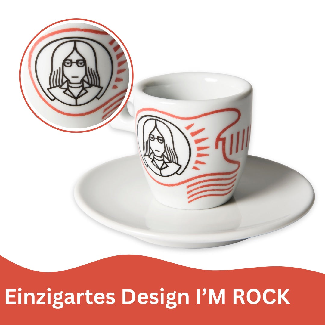 Caffè Moak Espressotasse I`M ROCK VARIANTE