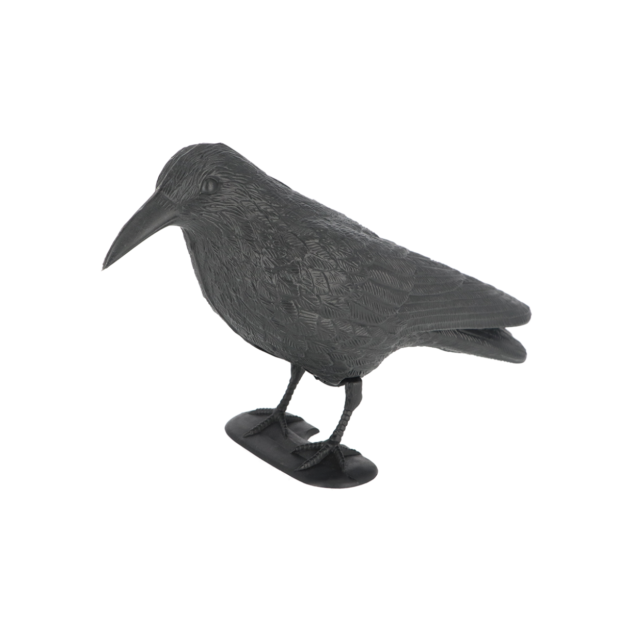 Esschert Crow Bird Repeller – realistic bird decoy to deter pigeons – weatherproof & reusable – bird repellent for garden, balcony & terrace