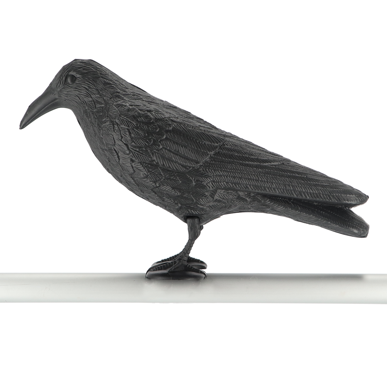 Esschert Crow Bird Repeller – realistic bird decoy to deter pigeons – weatherproof & reusable – bird repellent for garden, balcony & terrace