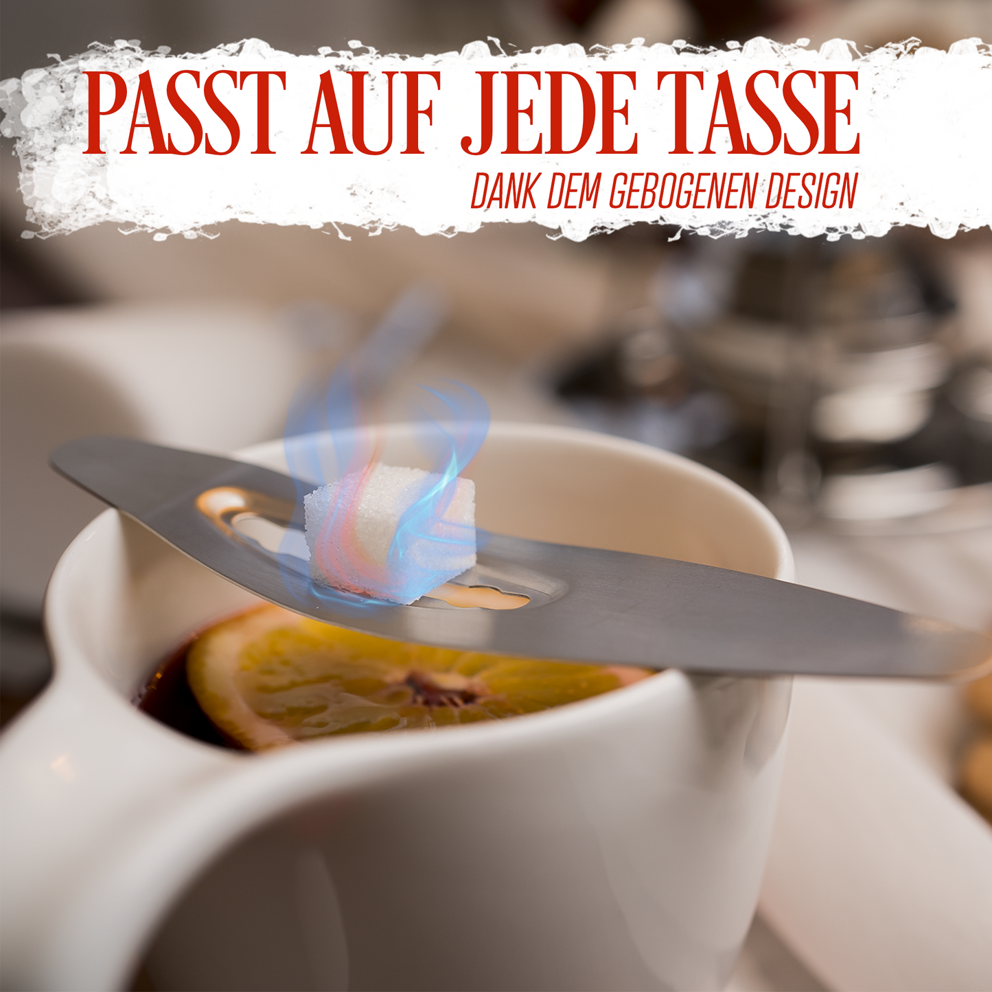 Kela Minizuckerzange Picco - Feuerzange - rostfreier Stahl - perfekt für Zuckerhut - Feuerzangenbowle - 4 / 8 Stück