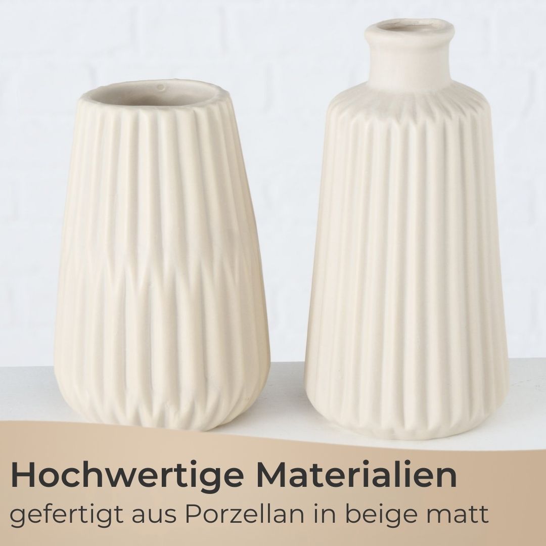 TA999 Vasen-Set Keramik verschiedene Ausführungen Porzellanvase Wohndeko Blumen