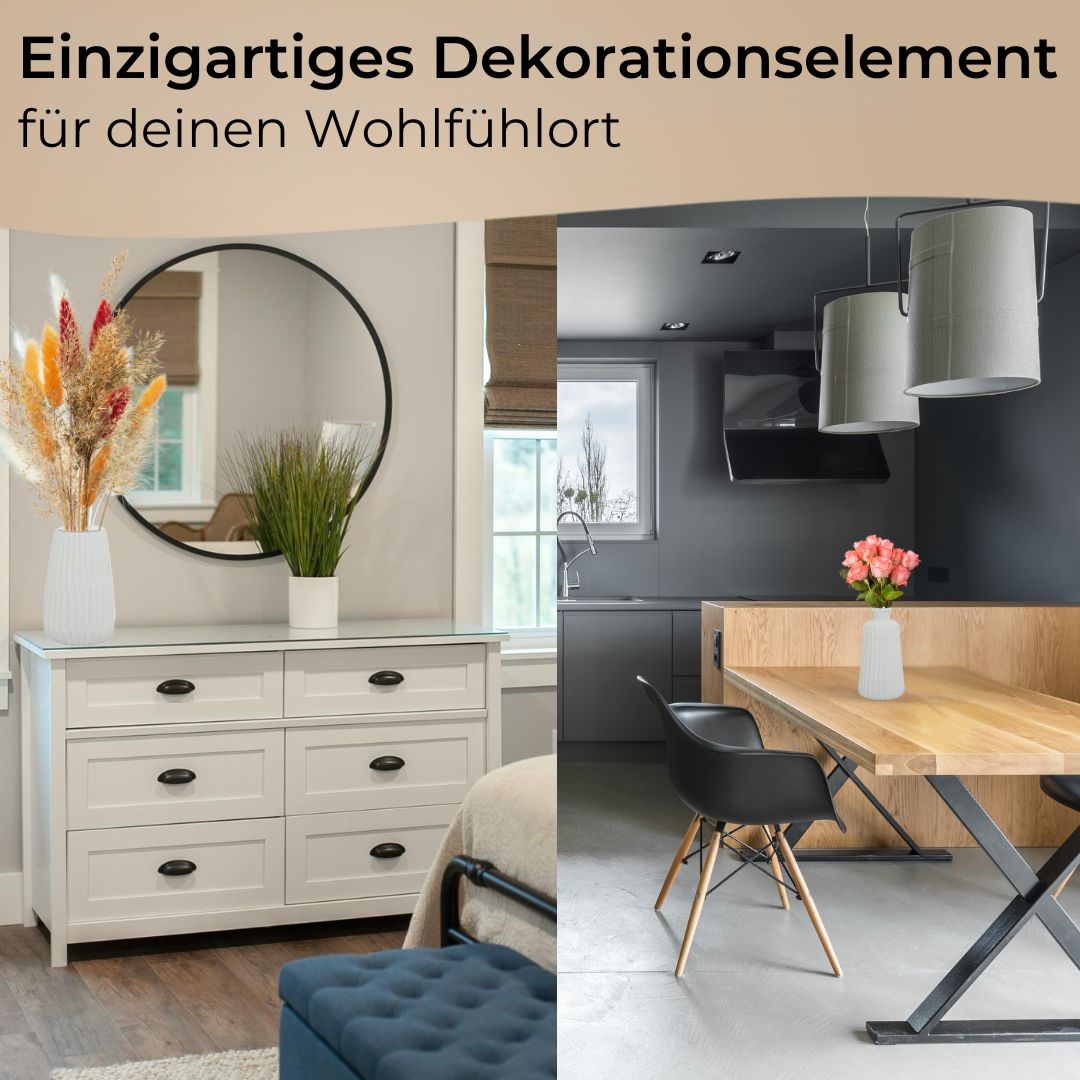 TA999 Vasen-Set Keramik verschiedene Ausführungen Porzellanvase Wohndeko Blumen