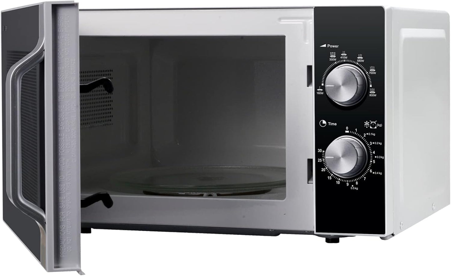 Sharp (OSF) Solo Microwave, silver/black