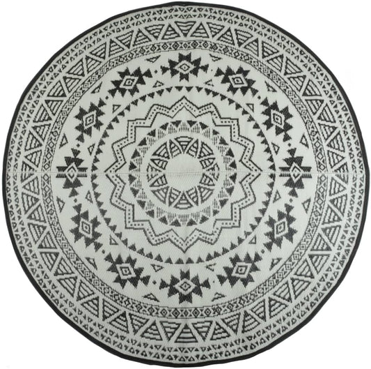 Esschert Design Runder Gartenteppich 180cm