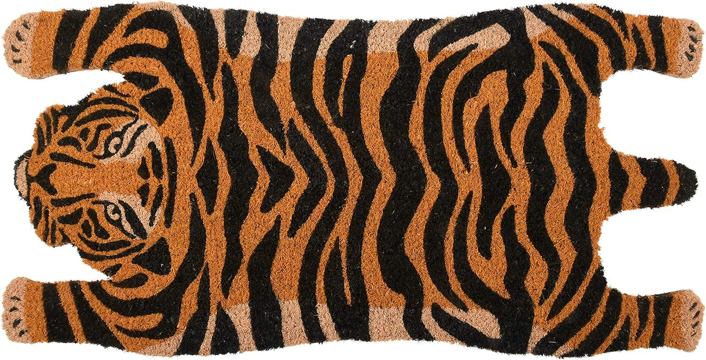 Esschert Design Tiger Kokos-Fußmatte