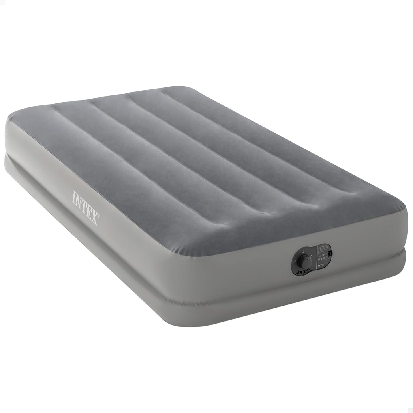 Intex Twin Dura-Beam Air Mattress 644112 Prestige FastFill USB Pump