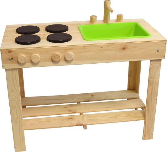 Esschert Design Matschküche – Kreatives Outdoor-Spielvergnügen für Kinder