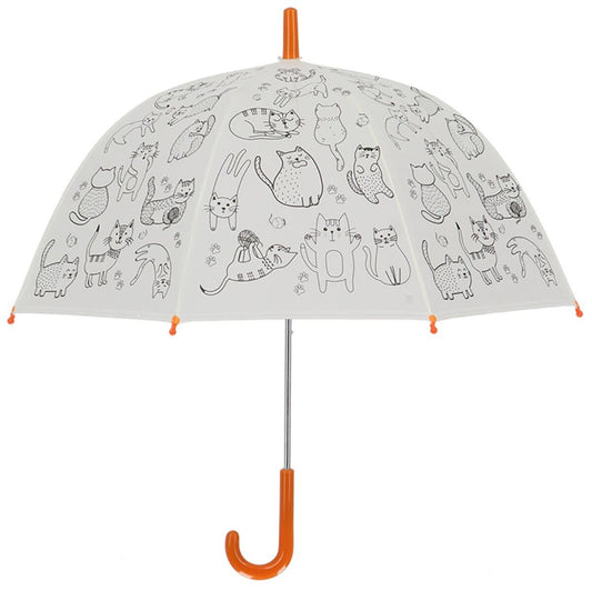 Esschert Design Regenschirm mit Katzen