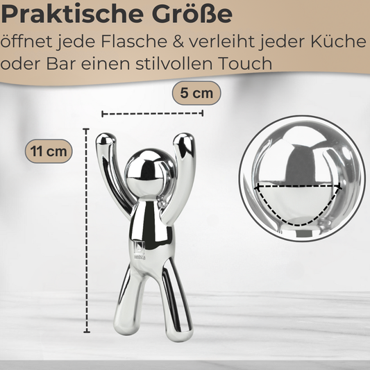 Umbra Buddy Flaschenöffner Chrom