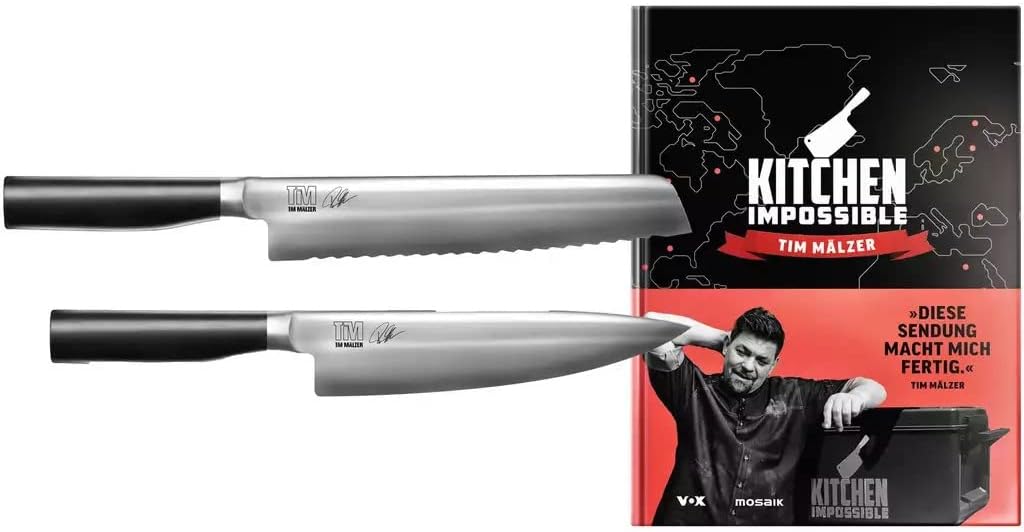 Kai Kamagata Messer Set TMK-CB22 mit Kochbuch
