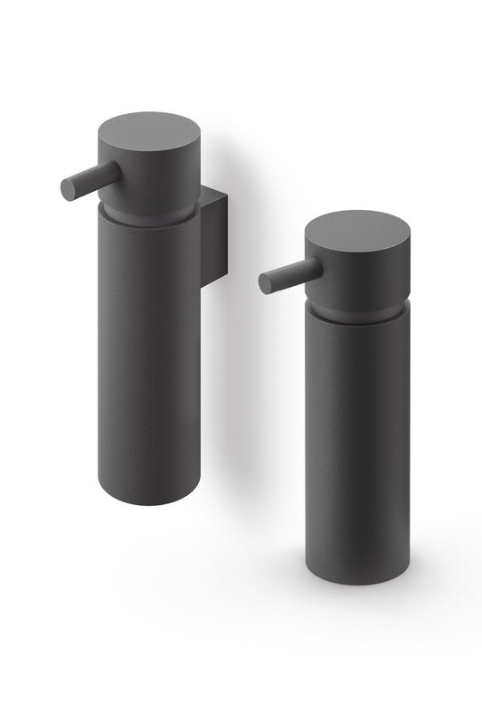 ZACK MANOLA Flüssigseifen Spender 175 ml Schwarz Nachfüllbarer Lotion Dispenser