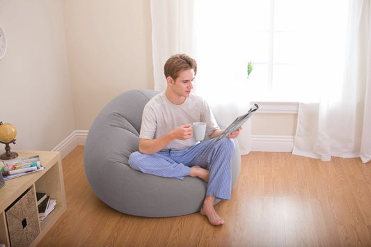 Intex (Bauer) Sessel BeanLess Bag grau 68579NP