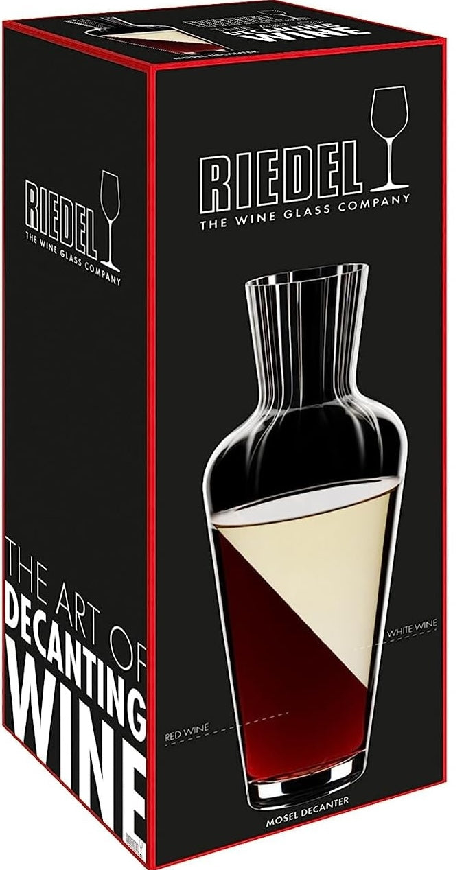 Riedel Mosel Dekanter Kristallglas transparent 750ml maschinell gefertigt