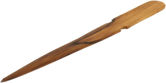 Hofmeister 2x Brieföffner Nussbaumholz Briefmesser Papiermesser Postöffner