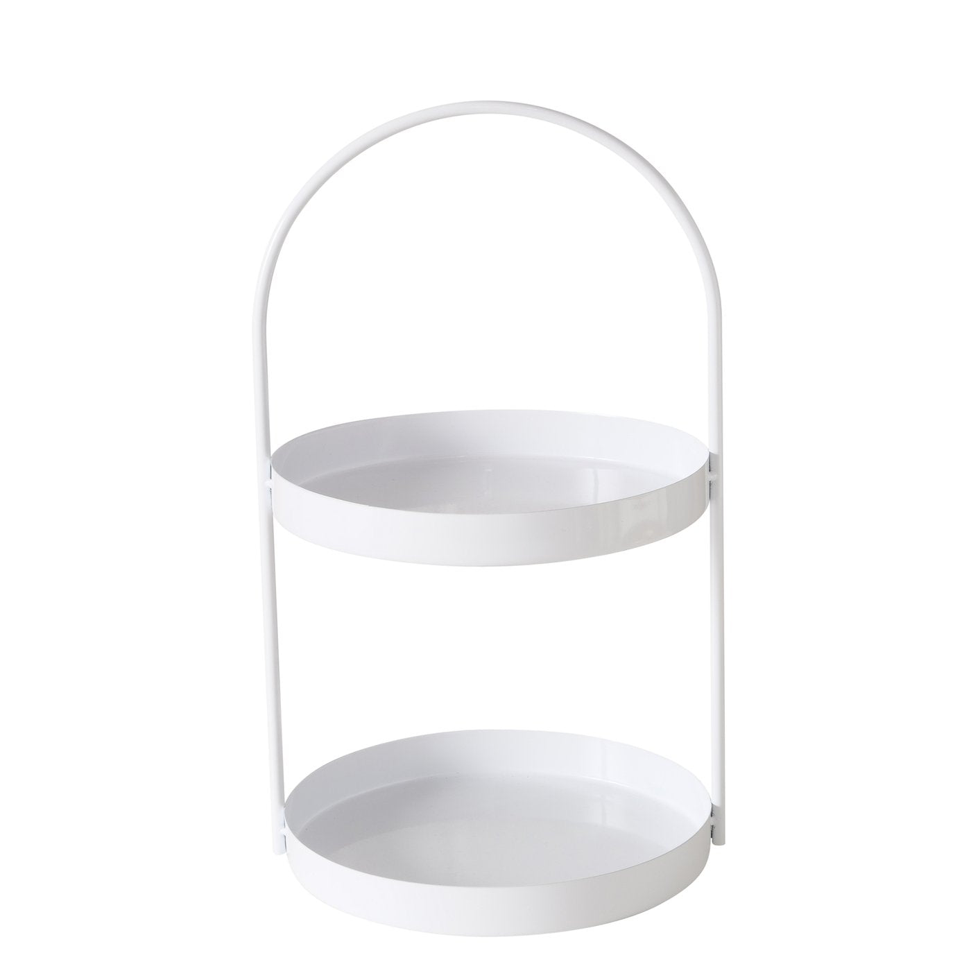 Boltze Etagere JOKO weiß metall 45cm hoch