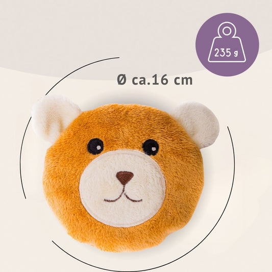 Habibi Plush Premium MIDI Deluxe Wäremekissen Bärenkissen herausnehmbares Körnerkissen