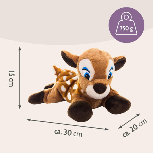 Habibi Plush Classic Wärmetier Rehkitz Kuscheltier Wärmekissen Wärmflasche