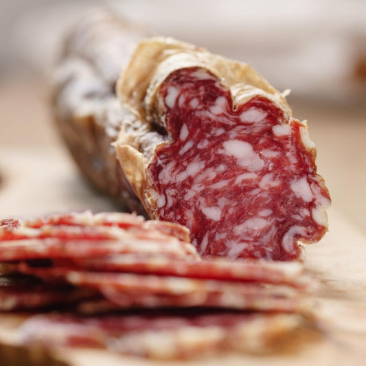 Hofmeister Wurstschneidebrett 36 cm Buchenholz