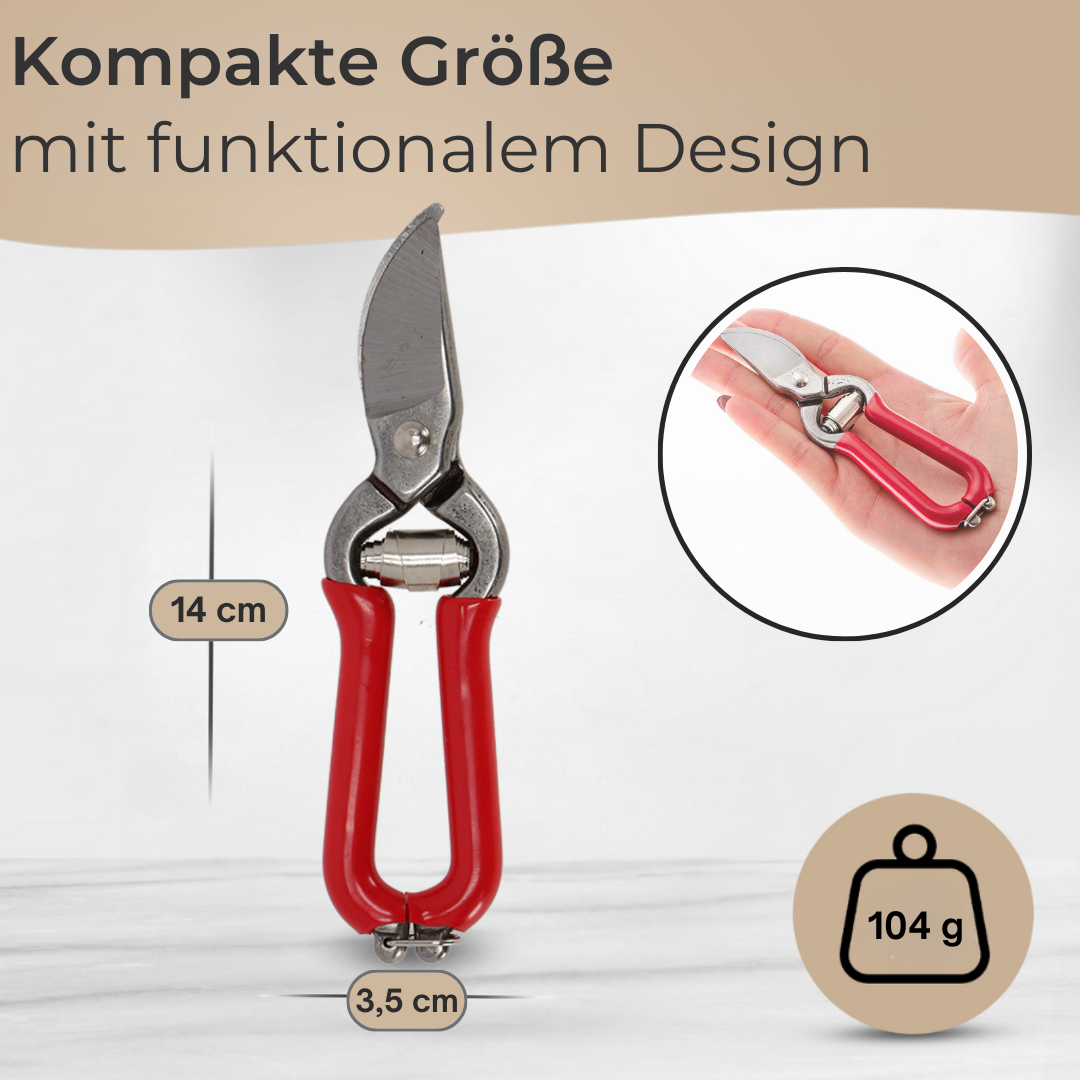 TOP SUPPLIER 999 Mini Garden Shears red 14 cm