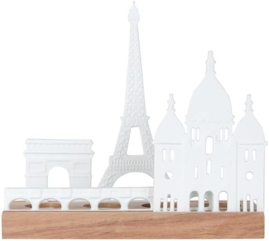 Räder Lichtobjekt Stadtsilhouette Paris