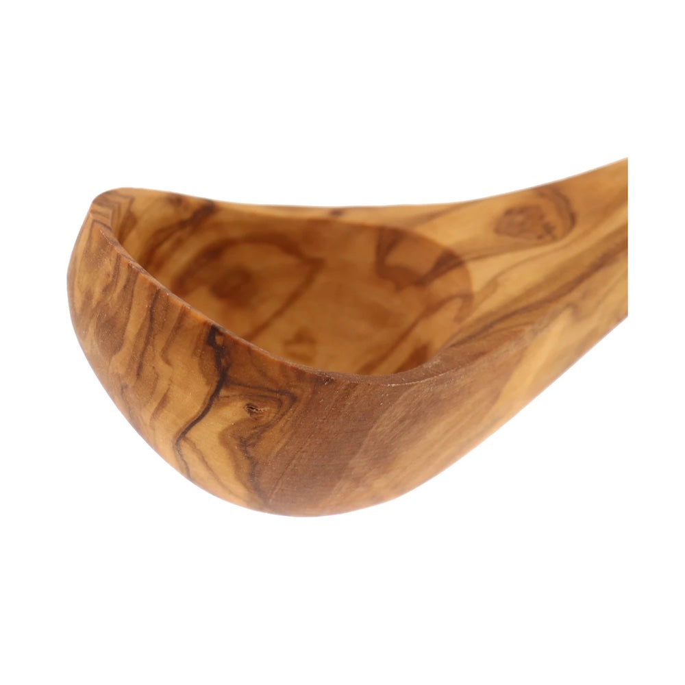 Hofmeister Saucenkelle Olivenholz 30 cm Servierkelle Saucenlöffel Schöpfkelle
