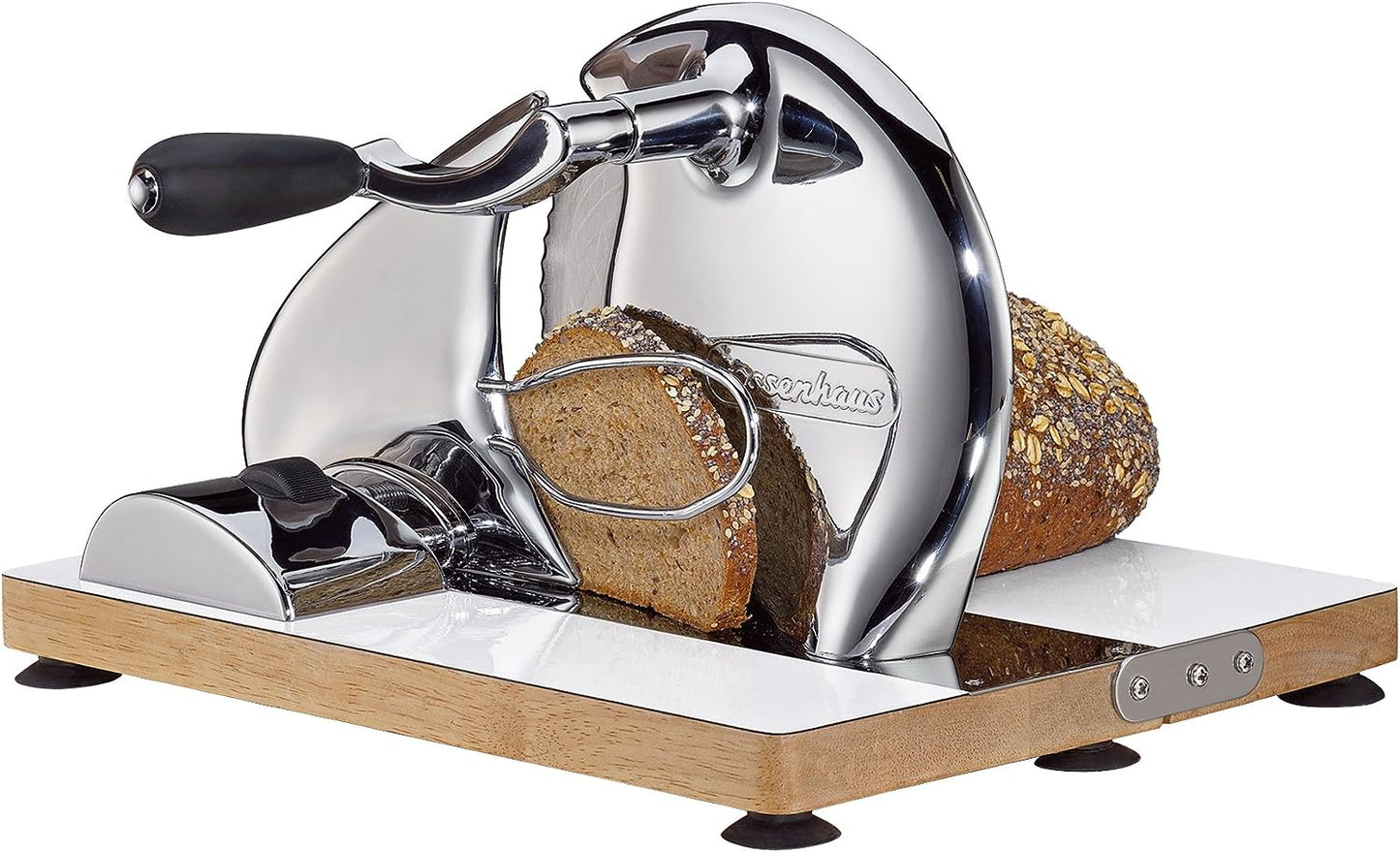Zassenhaus manueller Allesschneider Brotschneider Handschneider Edelstahl