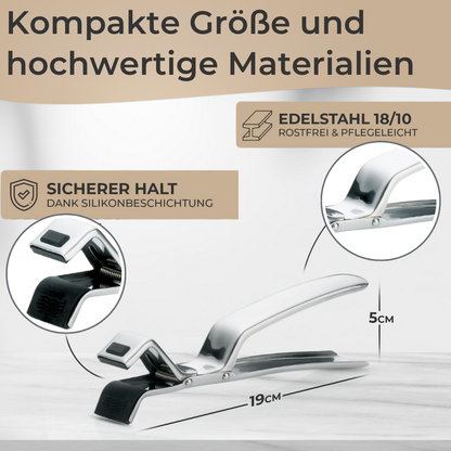 3-piece starter set for the air fryer (2 enamel baking pans &amp; 1 oven tongs) 