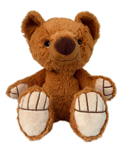 Habibi Plush Classic Wärmetier Bär braun Kuscheltier Wärmekissen Kuscheltier