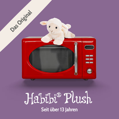 Habibi Plush Classic Wärmetier Lämmchen Kuscheltier Wärmekissen Wärmflasche