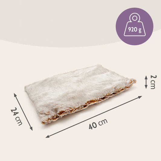 Habibi Plush Premium Wärmekissen Creme – Kuschelige Wärme für Rücken, Bauch & Nacken
