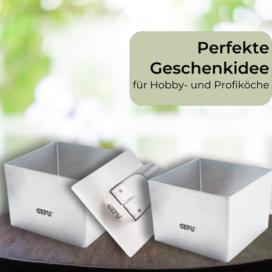 Gefu Speisenformer eckig FORMA 3tlg.