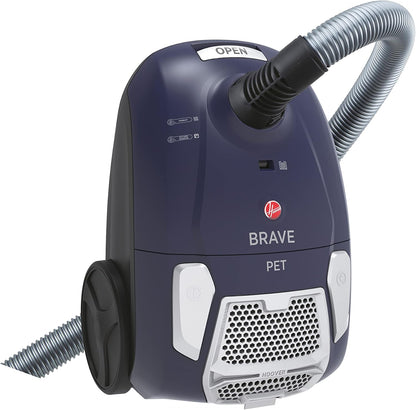 oover BRAVE BV61PET 011 Staubsauger mit Beutel 700W Mini Turbobürste Tierhaare